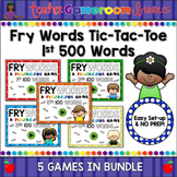 Fry Words Tic-Tac-Toe Set - 1st 500 Words Bundle Distance 