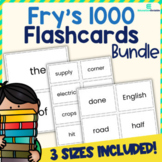 Fry's 1000 Flashcard Bundle (1-1000) - 3 Sizes!
