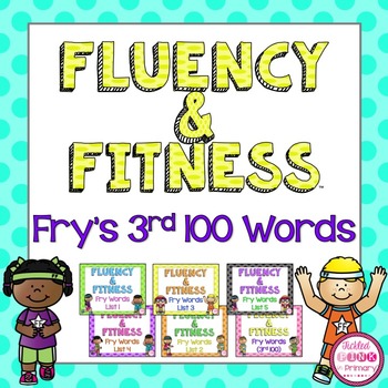 Preview of Sight Word Fluency & Fitness® Brain Breaks: Fry Words 3rd 100
