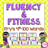 Sight Word Fluency & Fitness® Brain Breaks: Fry Words 4th 100