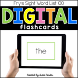 Fry's Digital Sight Word Flashcards - First 100 {Distance 