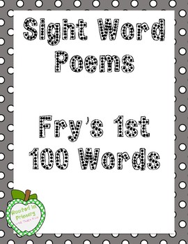 first 100 sight words