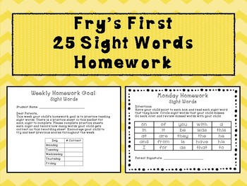 first 25 sight words flash cards