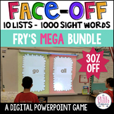 Fry's Sight Word - 10 Lists MEGA Bundle