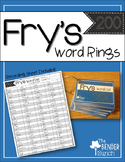 Fry's Sight Word Rings {101-200}