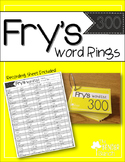 Fry's Sight Word Rings {201-300}