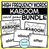 Fry's Sight Words Game BUNDLE - Kaboom Review Game!