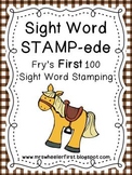 First Grade Sight Words: Stamping Activity