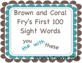 Frys First 100 Sight Words 1