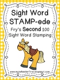 Second Grade Sight Words: Stamping Activity