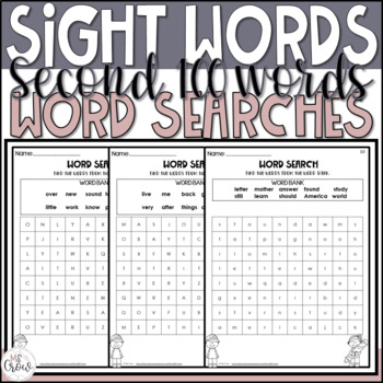 100 sight words pdf