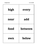 Fry's Third 100 Sight Word Flashcards