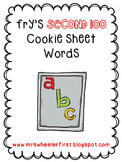 Second Grade Sight Words: Magnetic Letter Mats Activity