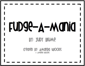 Preview of Fudge-a-Mania Study Guide