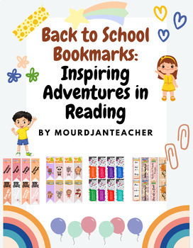 Preview of Fuel Their Reading Adventures with Back-to-School Bookmarks!