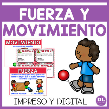 Preview of Fuerza y Movimiento | Force and Motion Spanish