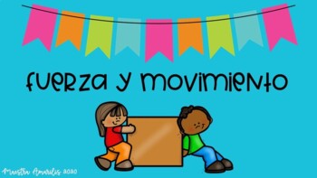 Preview of PowerPoint Lesson: Fuerza y movimiento
