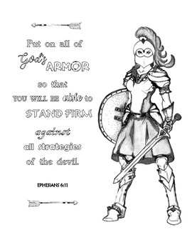armor of god for girls