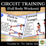 Full Body Strength: Workout Task Cards for Physical Educat