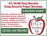 Full Drug Education Research Project: HS Health