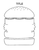Full Hamburger Writing Template (Title page, Template, Lin