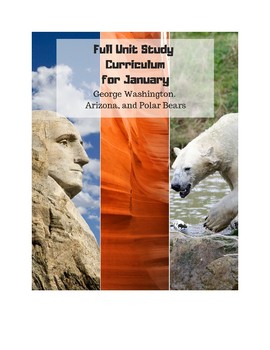 Preview of Full January Science and History Unit Study Bundle