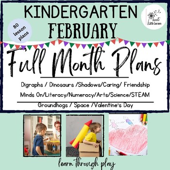 Preview of Full Month Plans|Kindergarten: Lessons, Activities,  Printables, Ontario FDK