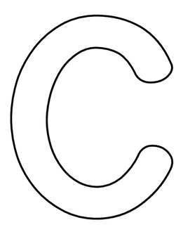 capital letter i coloring pages