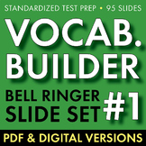Vocabulary Bell-Ringers Vol. 1 for High School Students, Test Prep, CCSS