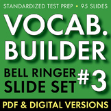 Vocabulary Bell-Ringers Vol. 3 for High School Students, T