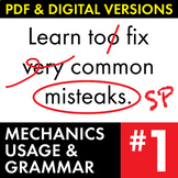 MUG #1, Mechanics Usage & Grammar Bell-Ringers, Editing & 
