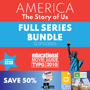 Preview of Full Series Bundle | America: The Story of Us | Documentary Video Guides