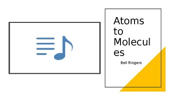 Preview of Full Unit Bell Ringers- Unit 1-Atoms to Molecules