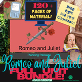 Full Unit Romeo and Juliet Packet for Google Classroom