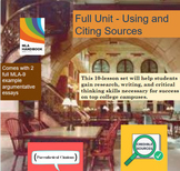 Full Unit on Using and Citing Sources (10 Research Skills 