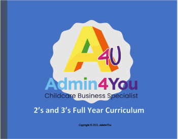 Preview of Full Year 2's and 3's Curriculum
