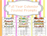 Full Year Editable Calendar Journal Prompts Bundle