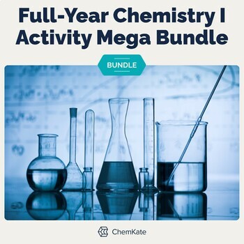Preview of Full Year Chemistry I Activities Mega Bundle - print and digital | Save 30%