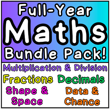 Preview of Full Year Curriculum Bundle: 5th Grade Math! (2024/2025)