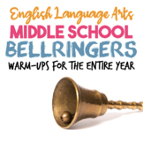 ELA Bell Ringers Full Year, Middle School, 200 Review Ques