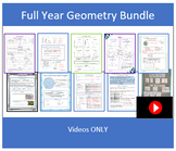 Full Year Geometry Bundle (Videos Only)