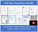 Full Year Geometry Bundle with Videos