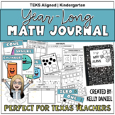 Full-Year Kindergarten Math Interactive Notebook - TEKS Aligned