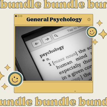 Preview of Full Year Psychology Elective PowerPoints (Non-AP, General Psych)