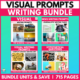 Full Year Visual Writing Prompts Bundle | Describing and I