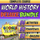Full Year World History | Distance Learning | Deluxe Bundle