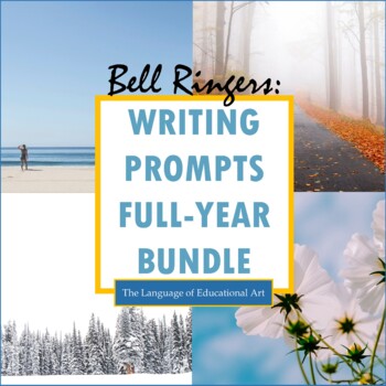 Preview of Seasonal Writing Prompts Bundle — Activities for Fall, Winter, Spring, Summer
