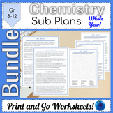 Full Year of Chemistry Activities Bundle for Engaging Opti