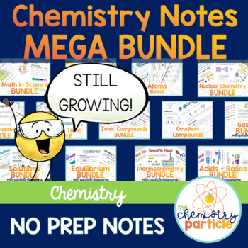 Preview of Full Year of Chemistry Notes | High School Chemistry