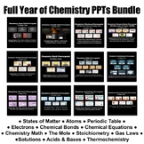 Full Year of Chemistry PowerPoints Bundle